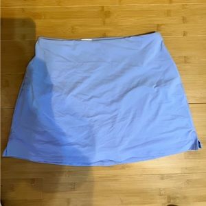 Athleta swim skirt size small , new , blue